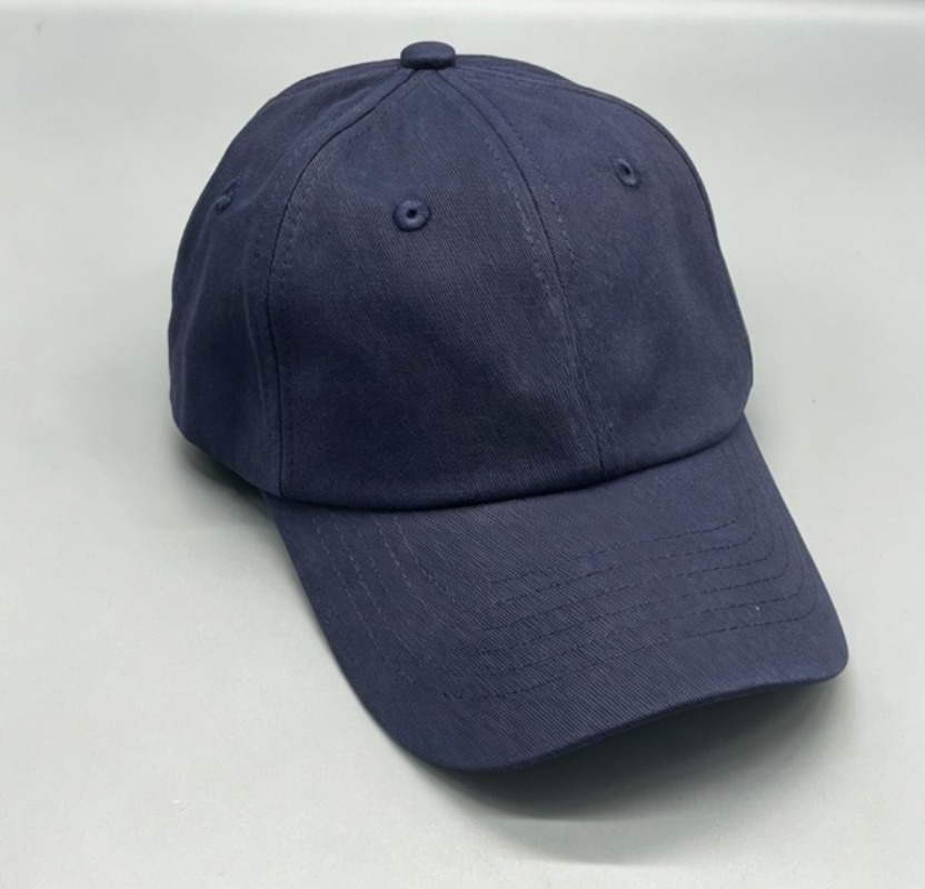 Dad Hat Cotton - 면 소재로 워싱 처리한 야구 모자,