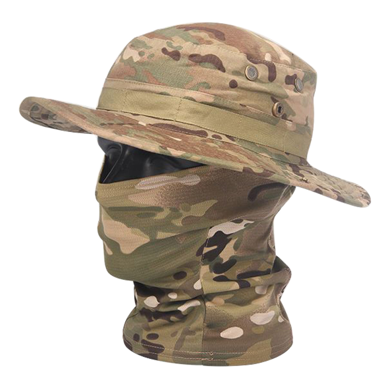 Boonie Hat Tactical - 위장 Boonie 모자 Balaclava 모자 정장