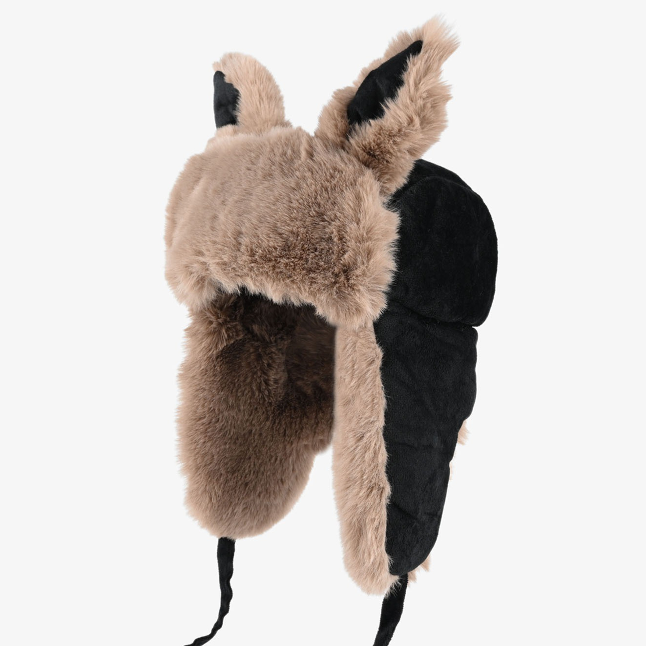 Trapper Hat Ear Flap - 카키색 귀여운 토끼 귀 모양의 방한용
