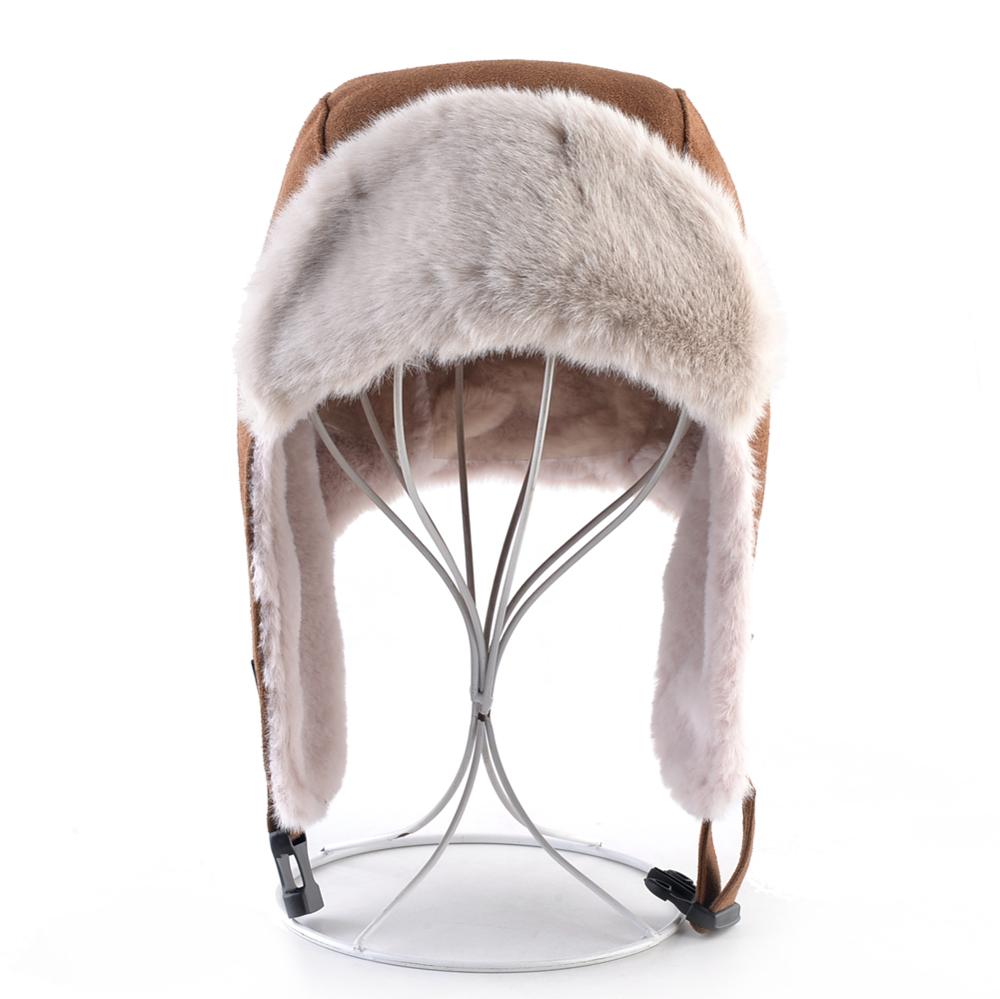 귀마개가 있는 봄버 모자, 인조 가죽 사냥꾼 이어 플랩 - Trapper Hat Ear Flap 리뷰 및 가격