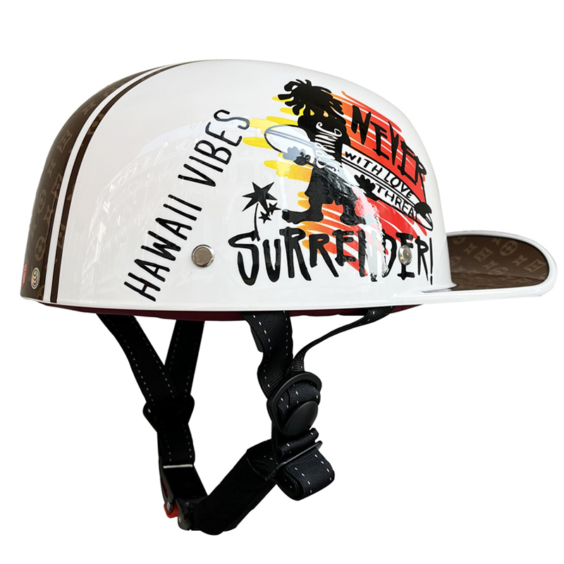고품질 ABS 야구 모자, 1/2 오픈 헬멧, 할리 오 - Baseball Cap Structured 리뷰 및 가격