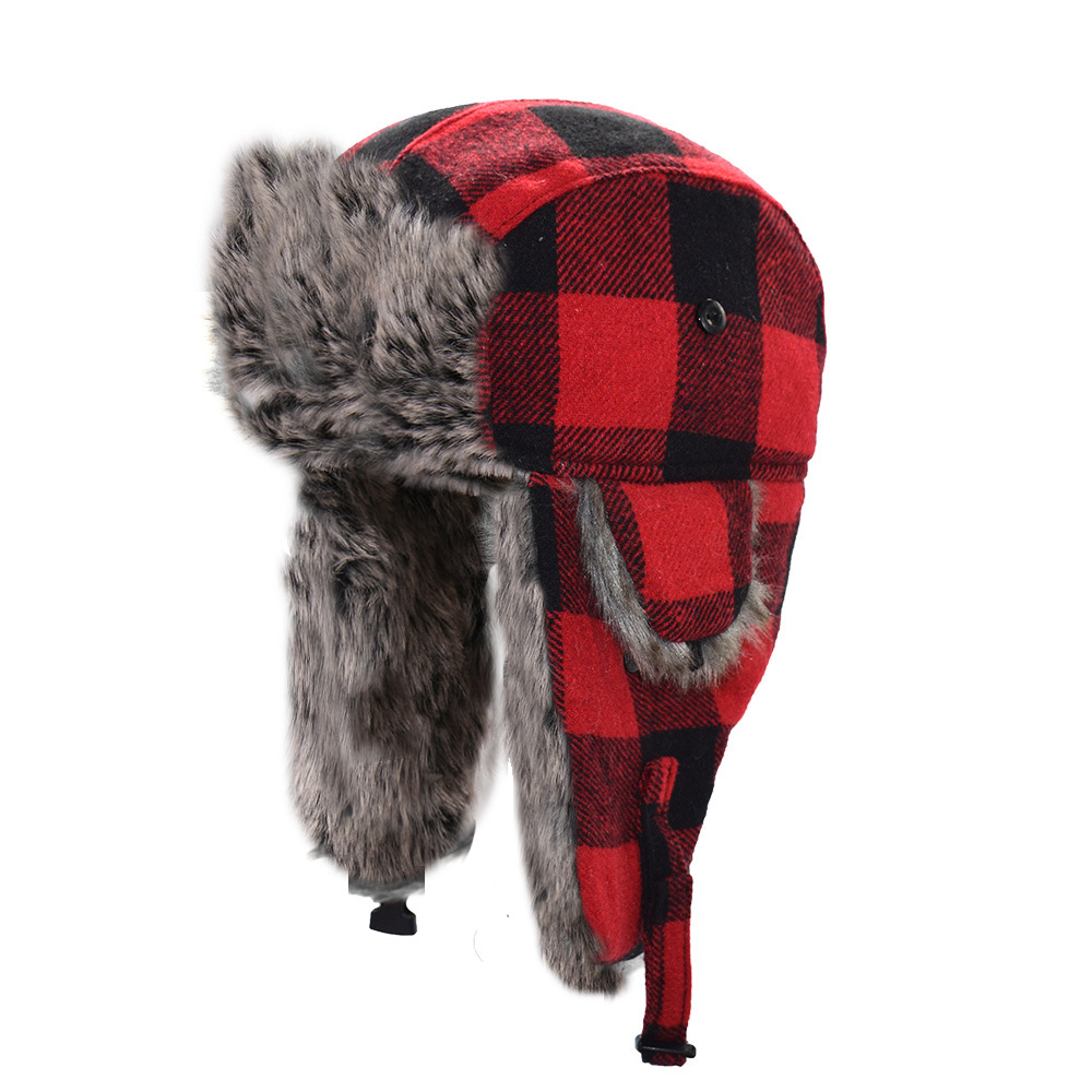 초라 플란넬 겨울 트래퍼 모자 버팔로 체크 따뜻한 방풍 - Trapper Hat Ear Flap 리뷰 및 가격